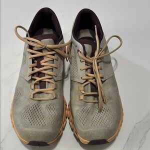 On Running Women's Shoes in Gray and Tan